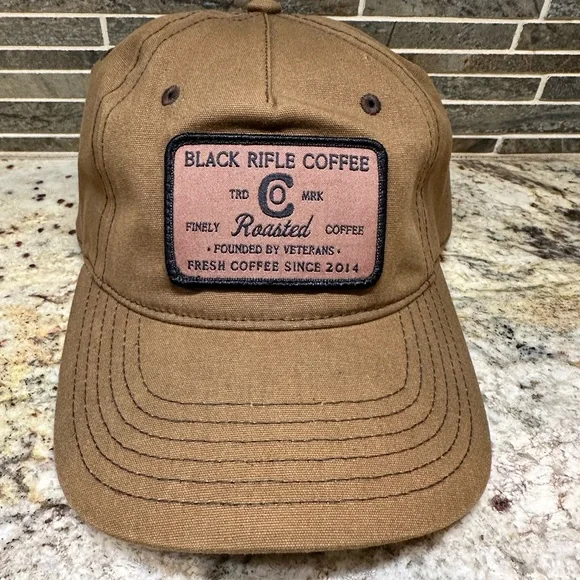 Black Rifle Coffee Brown Hat - Picture 1 of 3